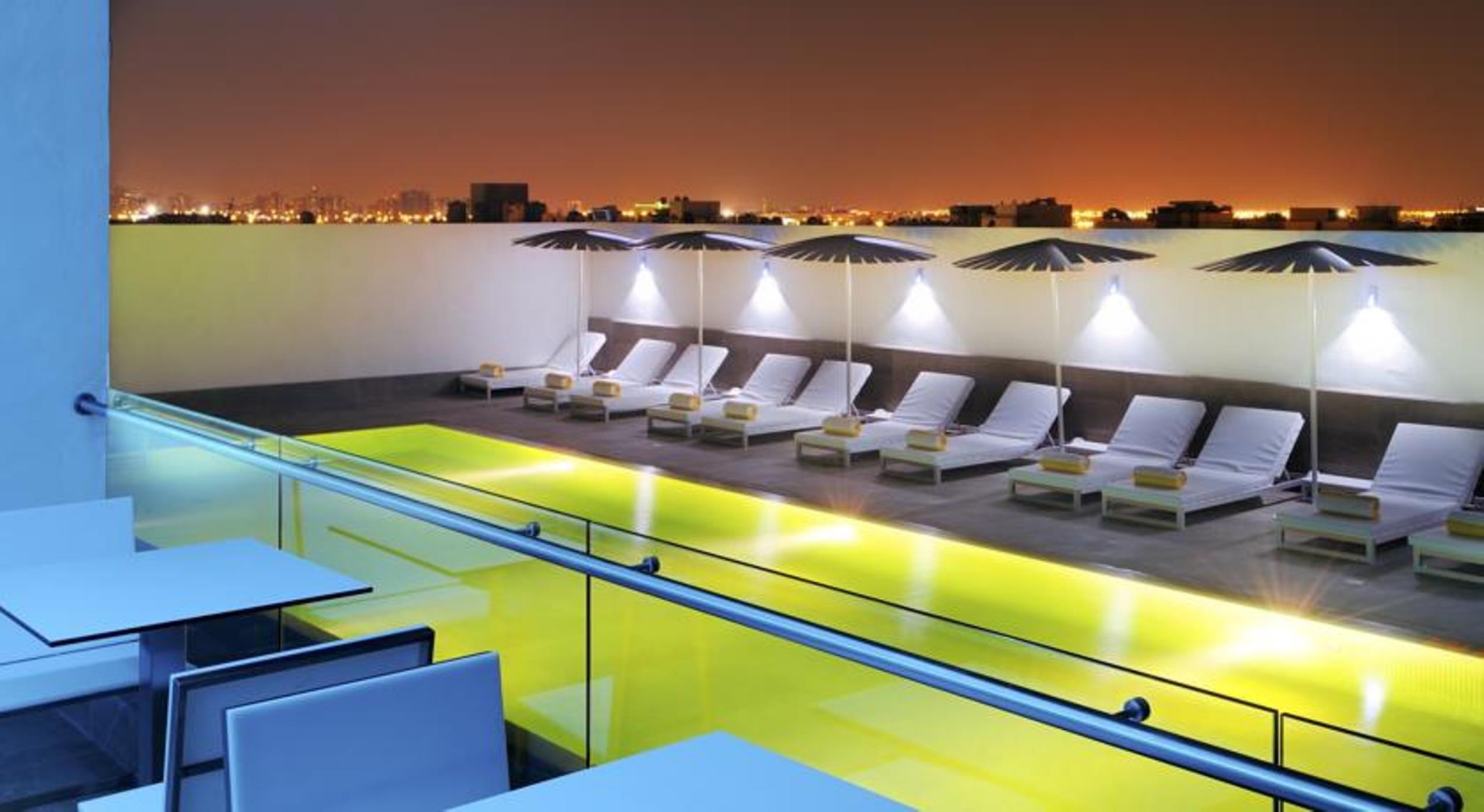 Hues Boutique Hotel Dubaj Restauracja zdjęcie